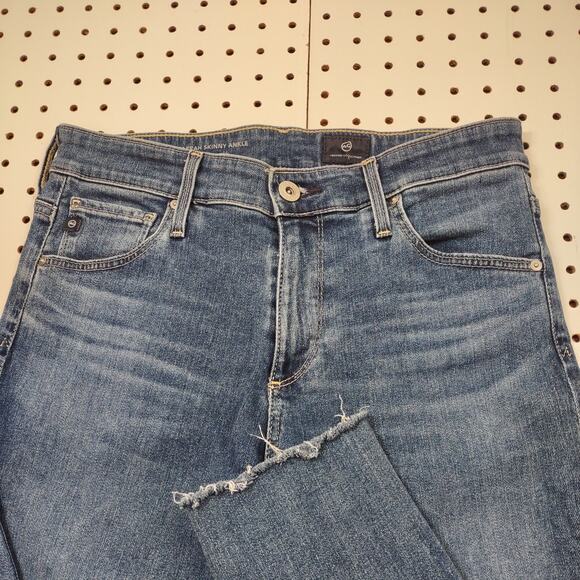 Adriano Goldschmied The Farrah Skinny Ankle Jeans, Size 28R - Picture 4 of 7